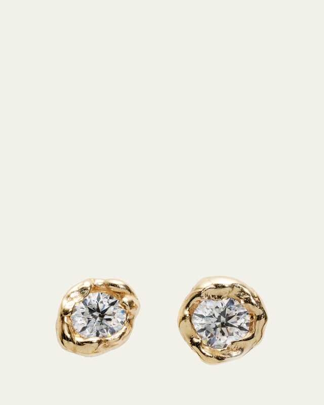 Alfa Diamond Stud Earrings